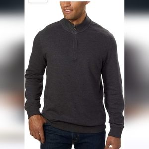 English Laundry Men's ¼ Zip Pullover M Grey mt1